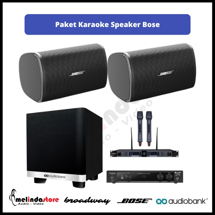 Paket Karaoke Murah Speaker Bose - No Touchscreen Dan Player Paket Karaoke Murah Speaker Bose - No Touchscreen Dan Player
